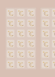 The Big Sleep - Melatonin Patch 36-Pack - Gold Moon