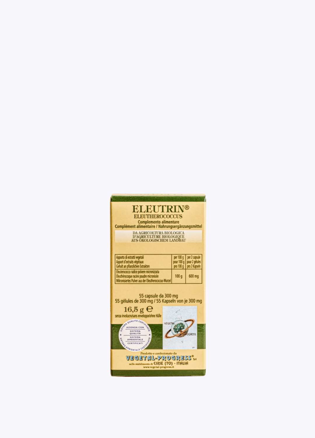 Eleutrin - Eleutherococcus Supplement for Energy and Defence