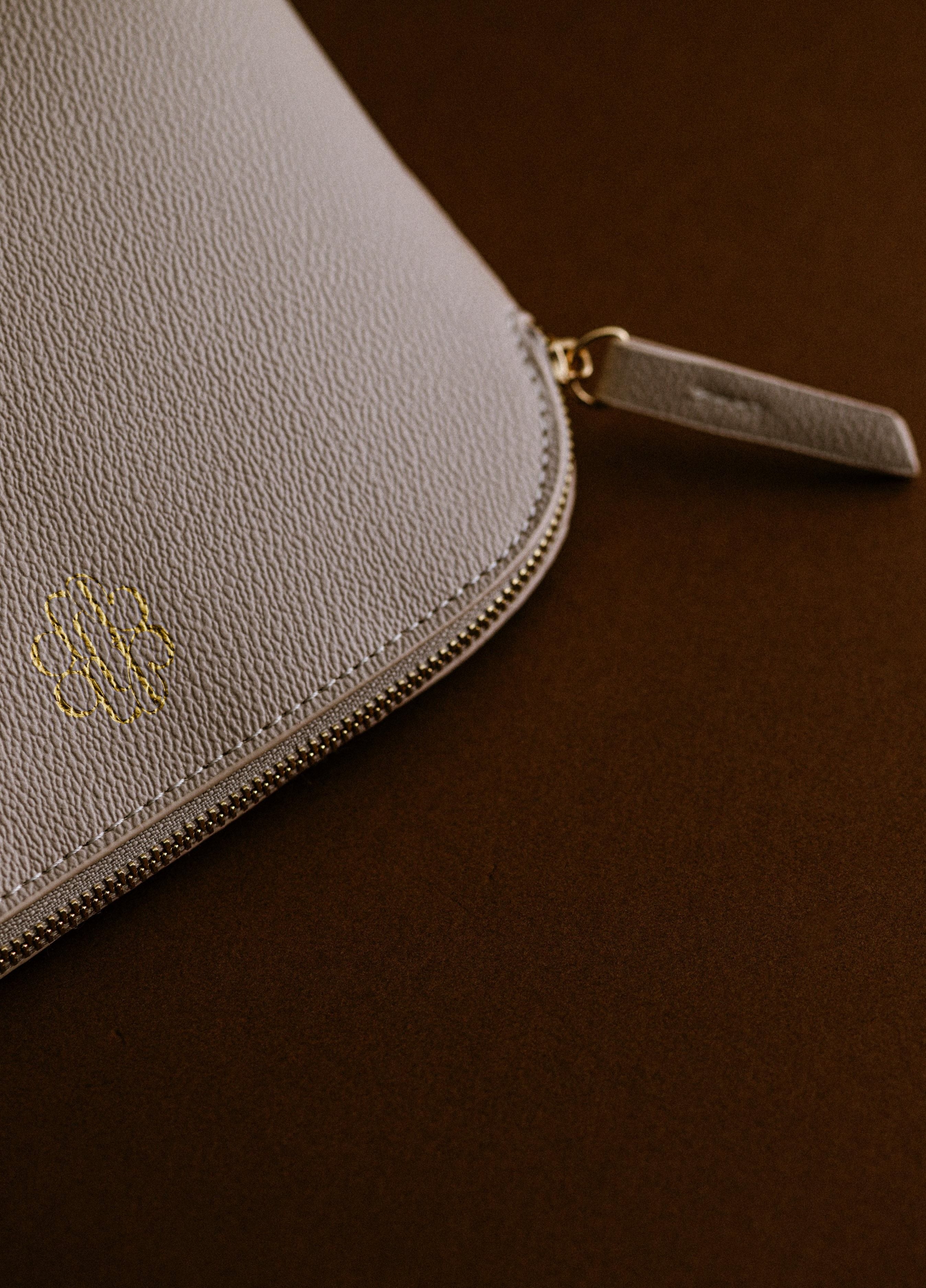 Vegan Leather Travel Vanity Case