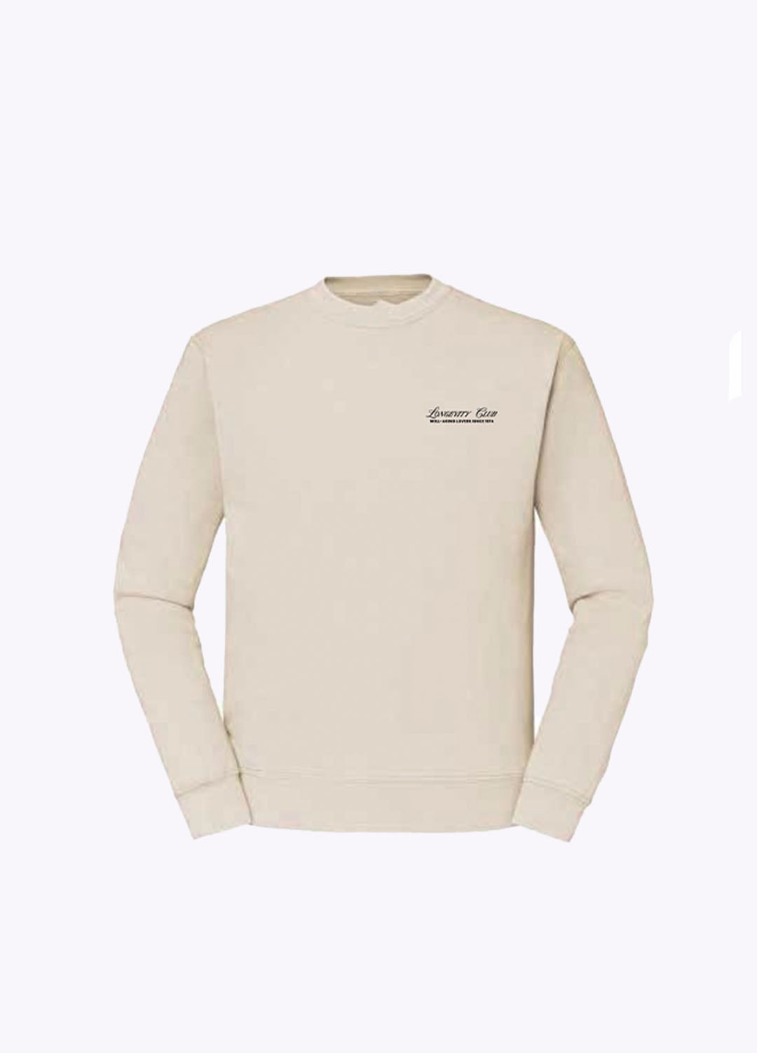 Longevity Club Lightweight Crewneck