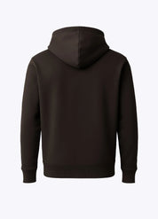 The Studio Zip Sweat Espresso